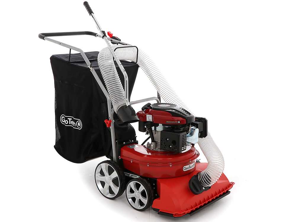 GeoTech LV 450 - Benzin Laubsauger auf Räder - Loncin 159 ccm
