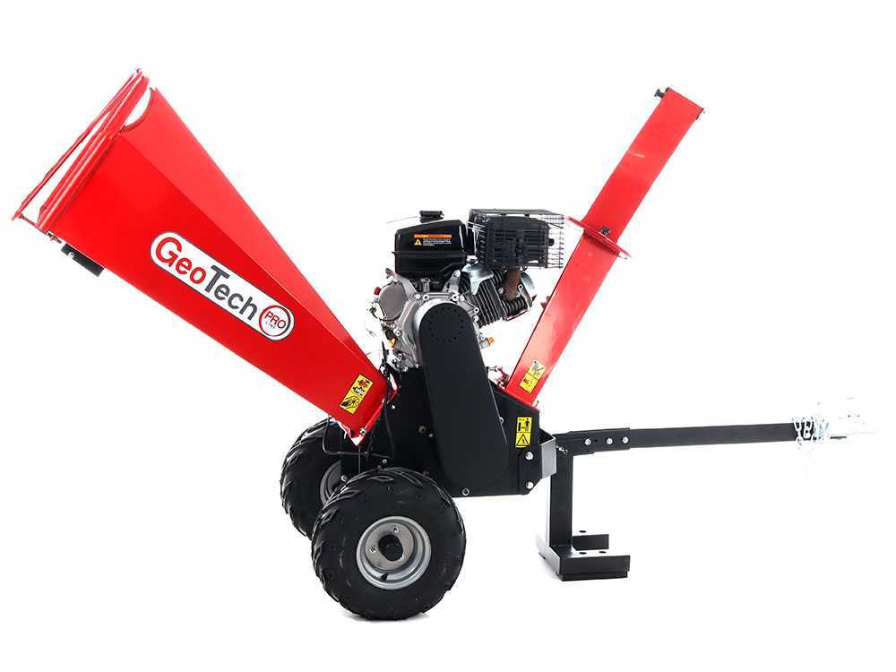 GeoTech PCS 150L - Profi Häcksler Schredder - Benzinmotor 15 PS – Bild 4
