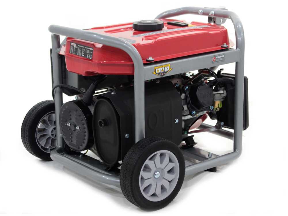 GeoTech Pro GGP 3500 ES - Benzin-Stromerzeuger mit Rädern und AVR-Regelung 3 kW - Dauerleistung 2.8 kW - 230V – Bild 4
