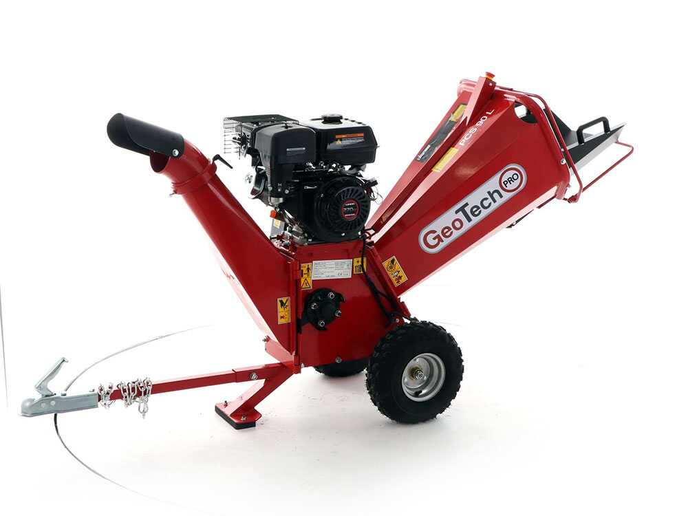 GeoTech PRO PCS 90 L - Profi Häcksler mit Verbrennungsmotor - Loncin G270F – Bild 3