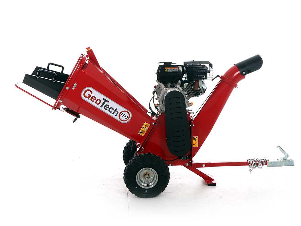 GeoTech PRO PCS 90 L - Profi Häcksler mit Verbrennungsmotor - Loncin G270F – Bild 4