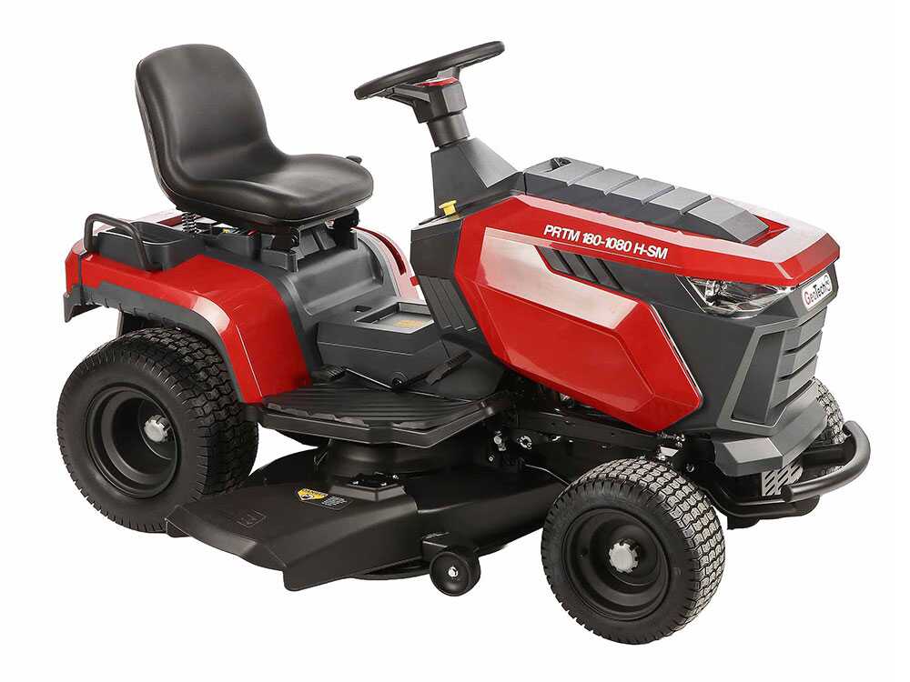 GeoTech-Pro PRTM 180-1080 H-SM - Rasentraktor - Hydrostatisches Getriebe - Seitenauswurf und Mulchen – Bild 4