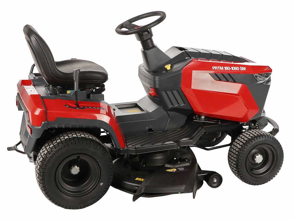 GeoTech-Pro PRTM 180-1080 SM - Rasentraktor - Mechanische Gangschaltung - Seitenauswurf und Mulchfunktion – Bild 3