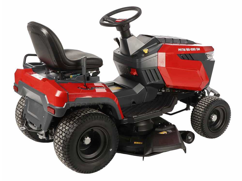 GeoTech-Pro PRTM 180-1080 SM - Rasentraktor - Mechanische Gangschaltung - Seitenauswurf und Mulchfunktion – Bild 4