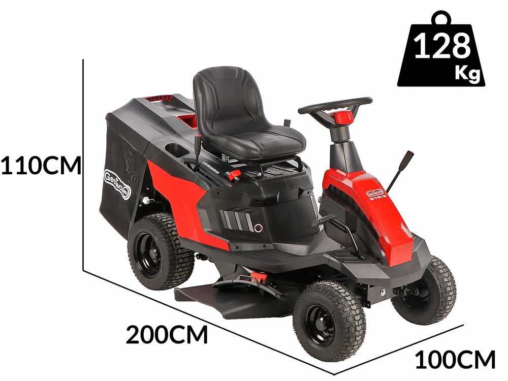 GeoTech-Pro RM 75-660 CSM - Aufsitzrasenmäher mini-rider - 66cm Schnittbreite - E-Starter
