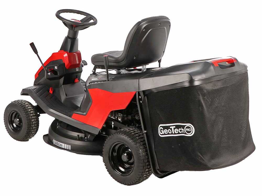 GeoTech-Pro RM 75-660 CSM - Aufsitzrasenmäher mini-rider - 66cm Schnittbreite - E-Starter – Bild 4