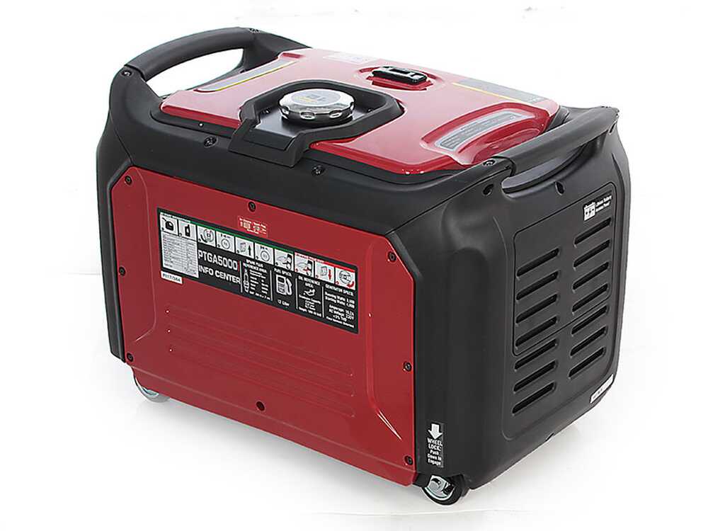 GeoTech PTGA 5000i - Leiser Inverter-Stromerzeuger 4 kW - Dauerleistung 3.5 kW - 230V + ATS – Bild 4