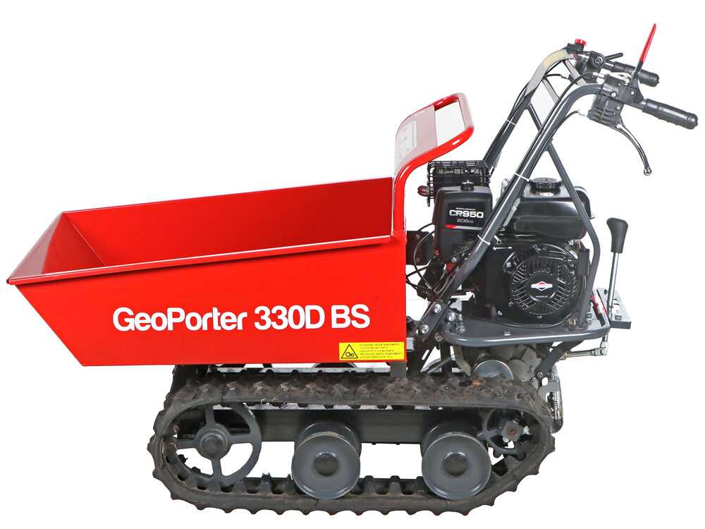 GeoTech Raupendumper GeoPorter 330D BS, Dumper Mulde - 300 kg – Bild 3