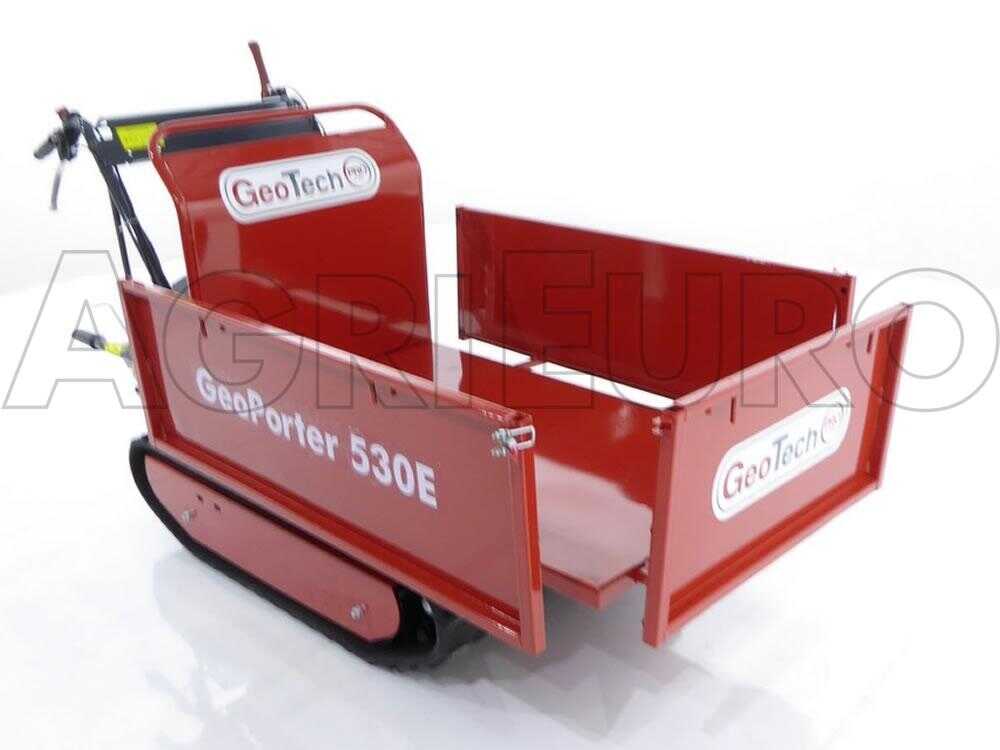 GeoTech Raupendumper GeoPorter 530E Hydro, ausziehbaren Seitenwände – Bild 3