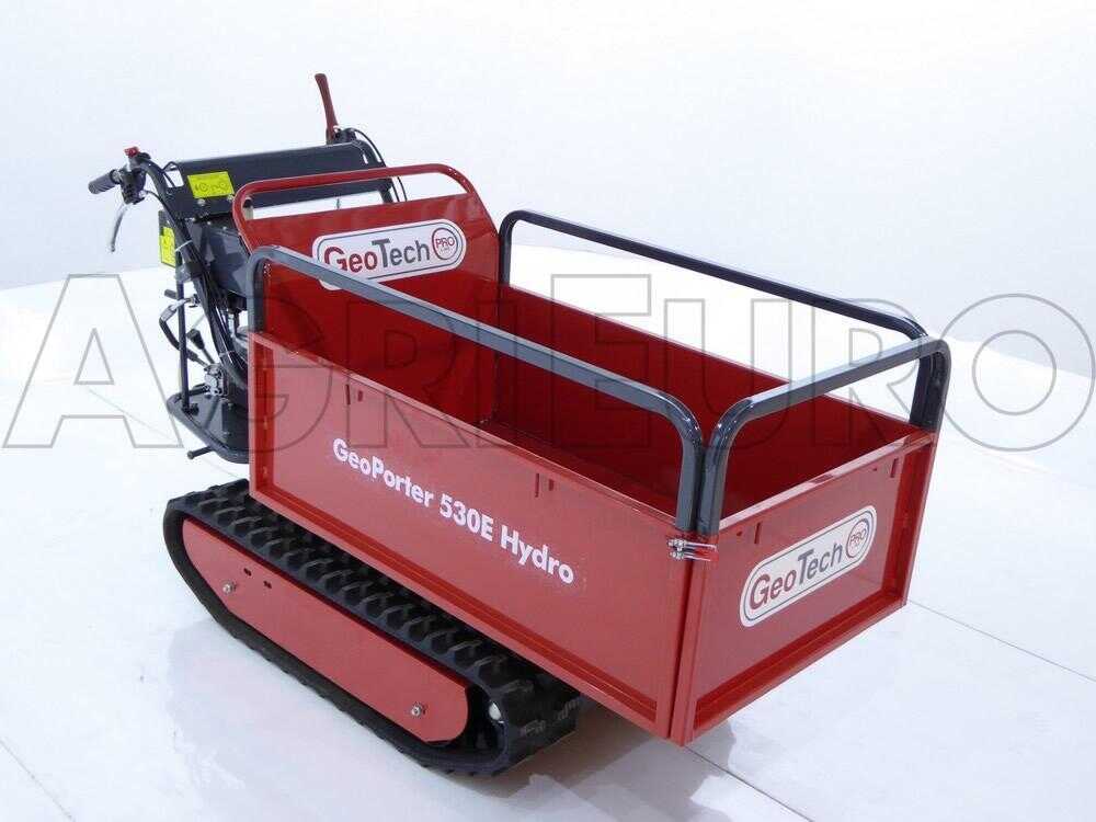 GeoTech Raupendumper GeoPorter 530E Hydro, ausziehbaren Seitenwände – Bild 4