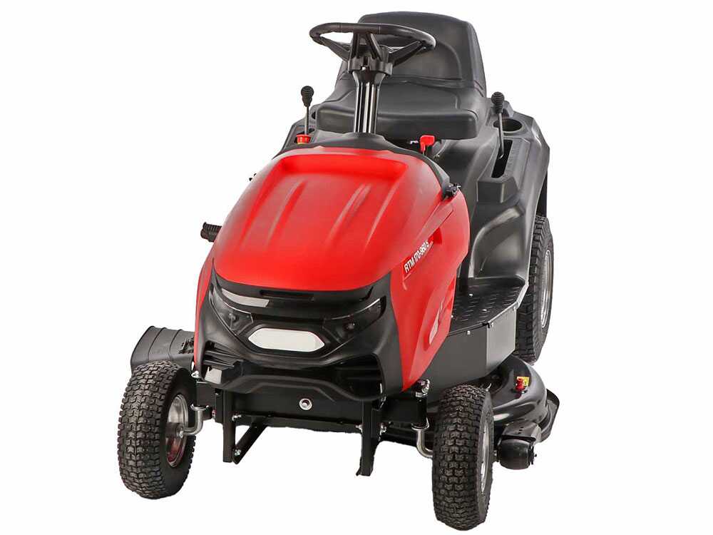 GeoTech RTM 170-960 S - Rasentraktor - Mechanikgetriebe - Seitenauswurf – Bild 3