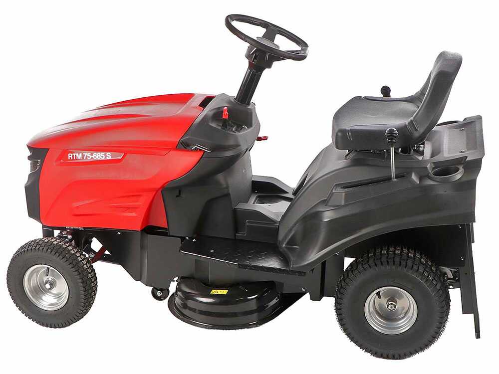 GeoTech RTM 75-685 S - Rasentraktor - Mechanikgetriebe - Seitenauswurf – Bild 3