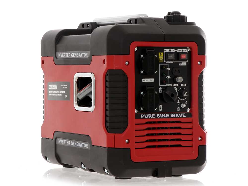 GeoTech SQL2000i - Leiser Inverter-Stromerzeuger 2 kW - Dauerleistung 1.7 kW - 230V – Bild 3