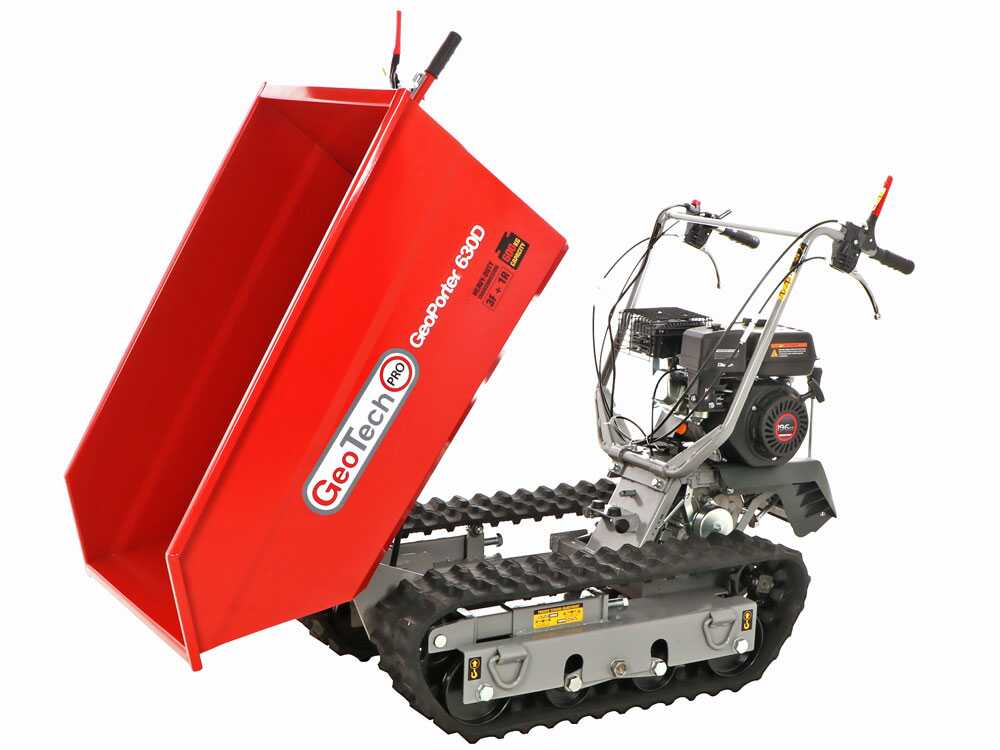 GeotechPro GeoPorter 630D - Raupendumper - Dumper-Mulde 600Kg – Bild 2