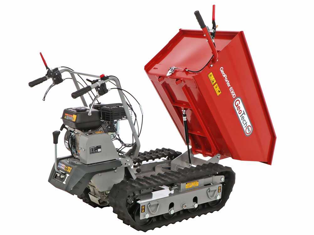 GeotechPro GeoPorter 630D - Raupendumper - Dumper-Mulde 600Kg – Bild 4