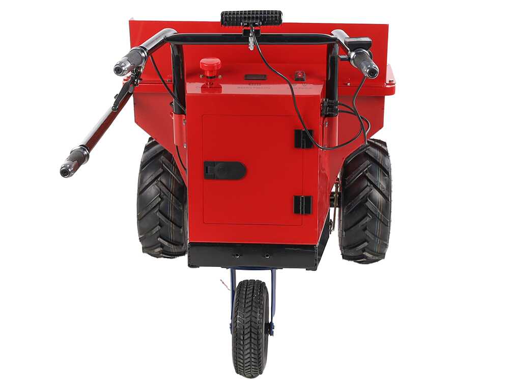 GeotechPro Mini Dumper Car E300 - manuell kippbarer Behälter 300 kg – Bild 2