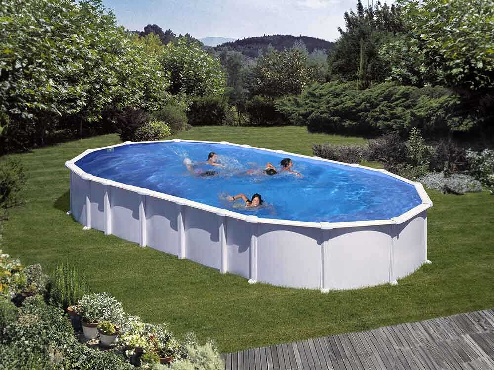 Gre Haiti Oval 800x470x132cm - Aufstellpool - Mit unterirdischen Stäben – Bild 3