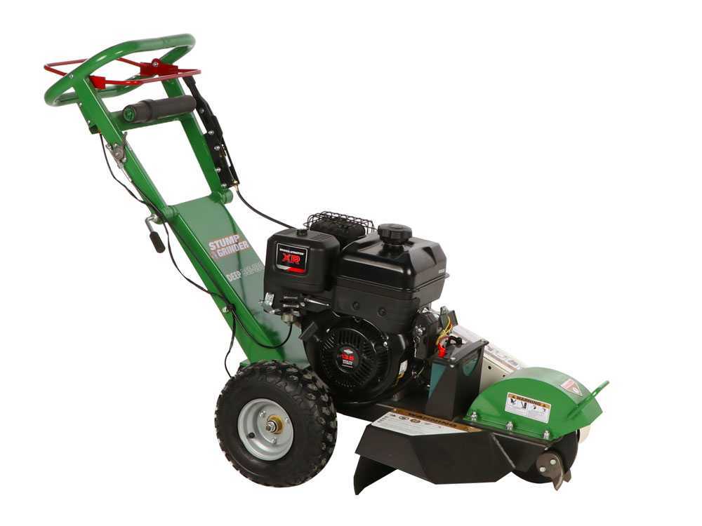 GreenBay Deep BSE-330 - Baumstumpffräse - Motor B&S XR2100 420 cc mit E-Starter - Schneidegerät mit 8 Wolframkarbidhämmern – Bild 3