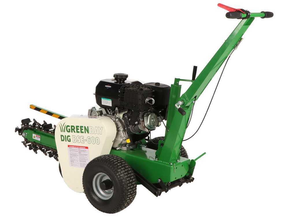 GreenBay DIG BSE-600 - Grabenfräse - B&S XR2100 – Bild 3