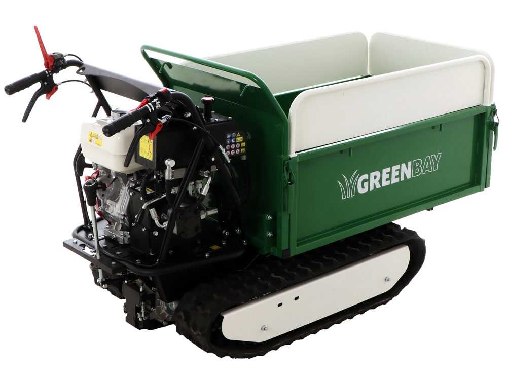 GreenBay EXPANDER-H 500 - Raupendumper - Honda Motor GX270 – Bild 2
