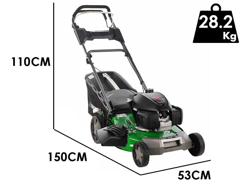 GreenBay GB-LM 51 H MY25 – Benzin-Rasenmäher mit Radantrieb – 4-in-1 – Honda GCVx170 Motor – Schnittbreite 51 cm