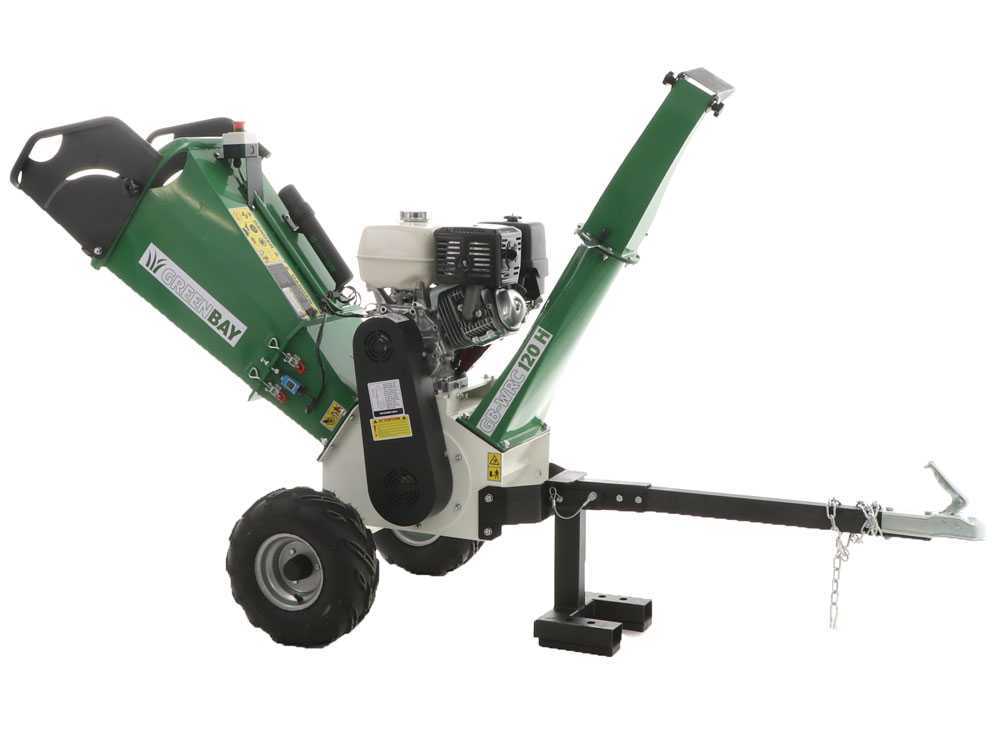 GreenBay GB-WRC 120 H - Häcksler mit Verbrennungsmotor - Honda GX390 Motor – Bild 3