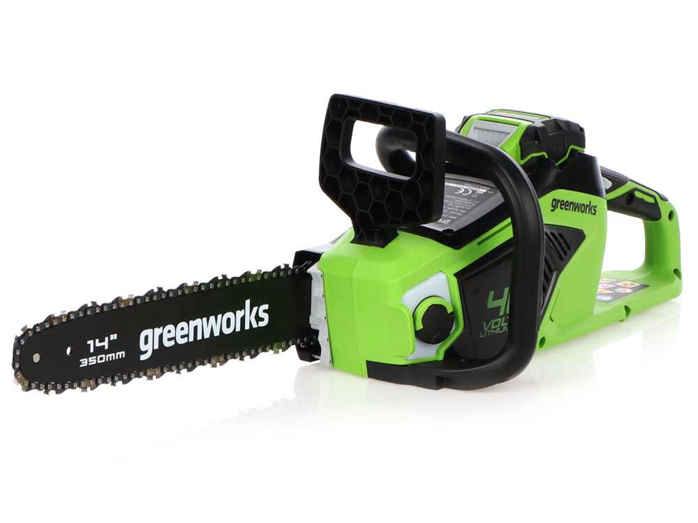 Greenworks GD40CS15K4 - Akku-Astkettensäge - Schwert 35 cm - 40V 4Ah – Bild 3