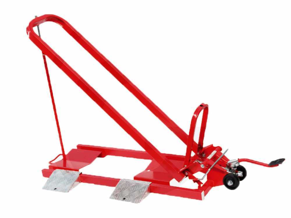 Heber für Rasentraktor, Hebevorrichtung, Hebeplattform - max 500 Kg