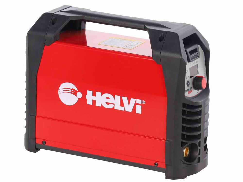 Helvi Galileo 160 - Inverter-Schweißgerät (MMA/TIG LIFT), Gleichstrom (DC) – Bild 3