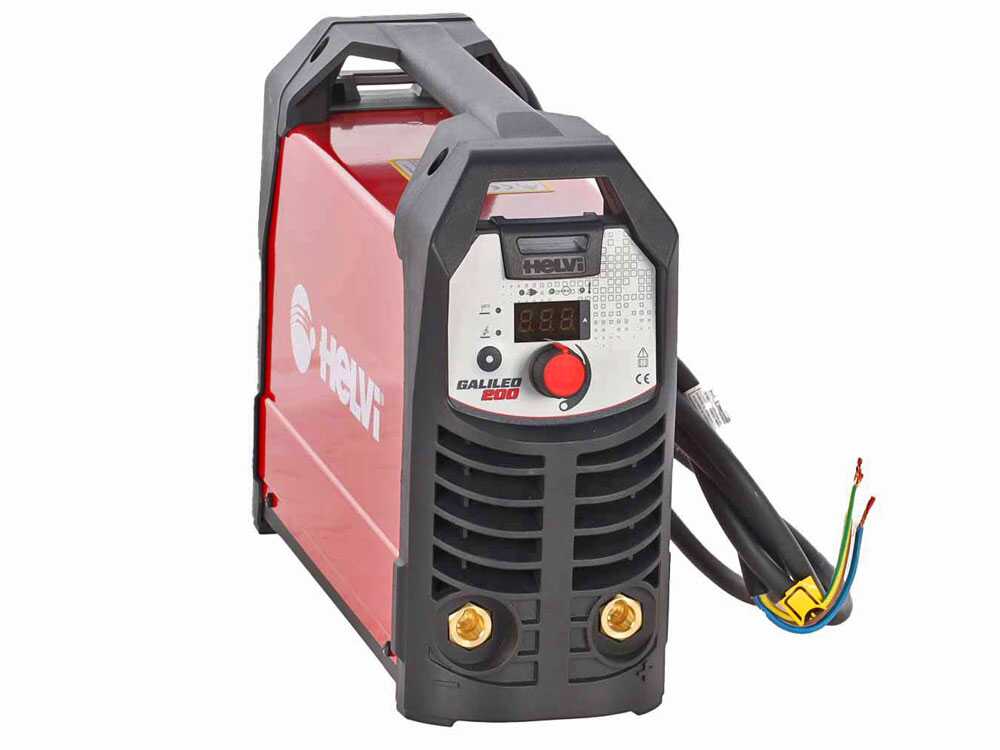 Helvi Galileo 200 – Inverter-Schweißgerät (MMA/WIG-LIFT) + Tasche, Gleichstrom (DC) – Bild 4