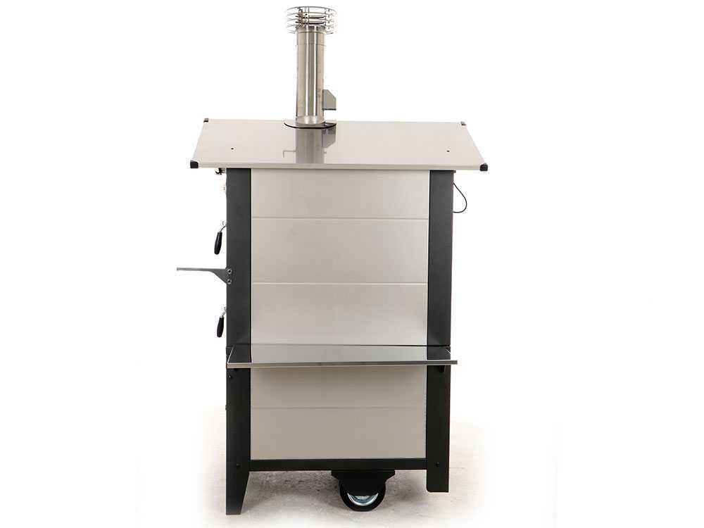 Holzbackofen für den Außenbereich Fontana Gusto 80X54 cm – Bild 4