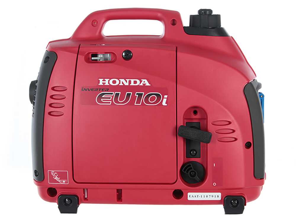 Honda EU10i - Leiser tragbarer Inverter-Stromerzeuger 1 kW - Dauerleistung 0.9 kW - 230V – Bild 3