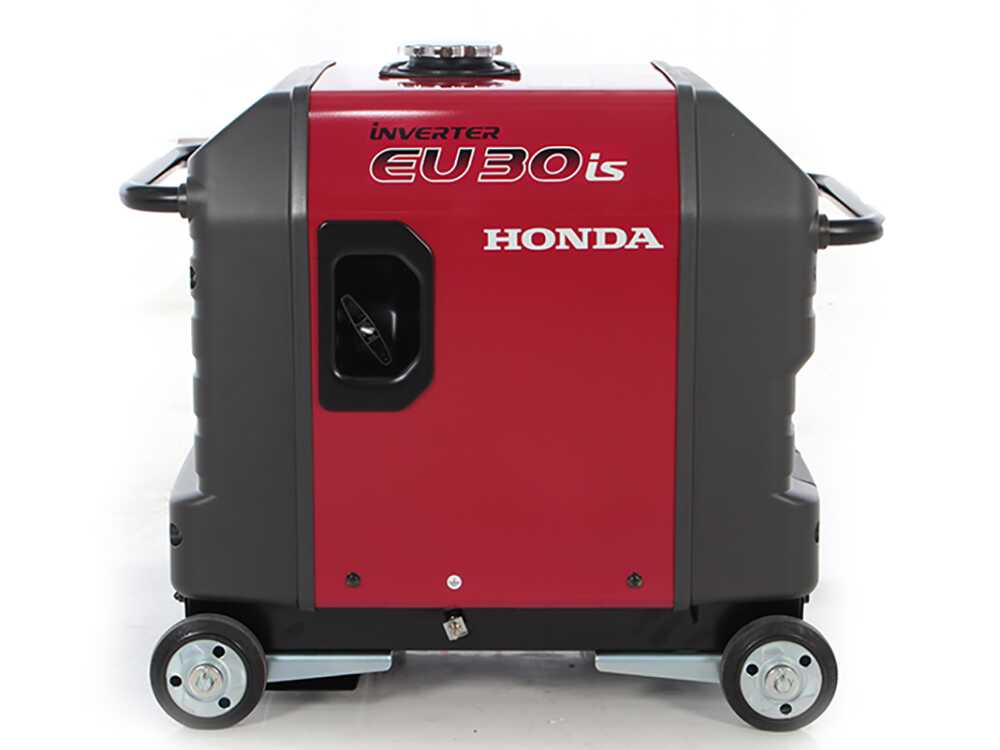 Honda EU30is - Leiser Inverter-Stromerzeuger mit Rädern 230 3 kW - Dauerleistung 2.8 kW - 230V – Bild 4