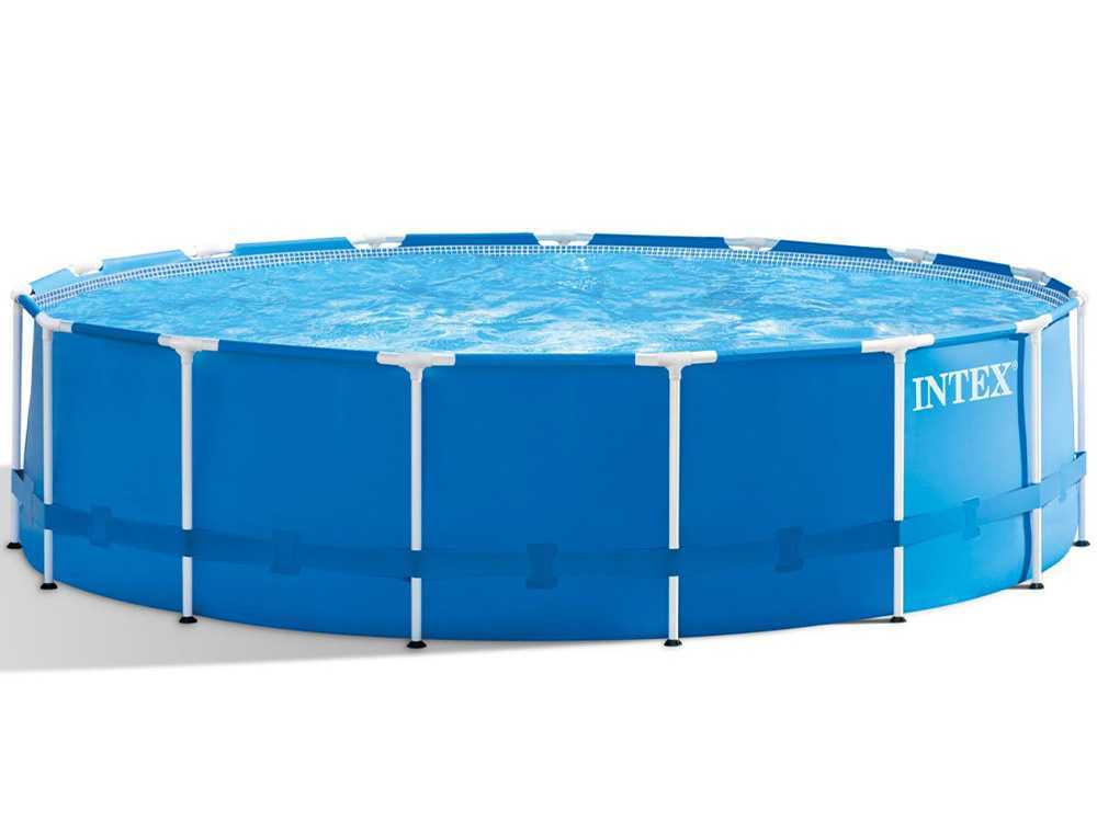 Intex Metal Frame 28242NP - Ø457x122 cm - Runder Pool – Bild 3