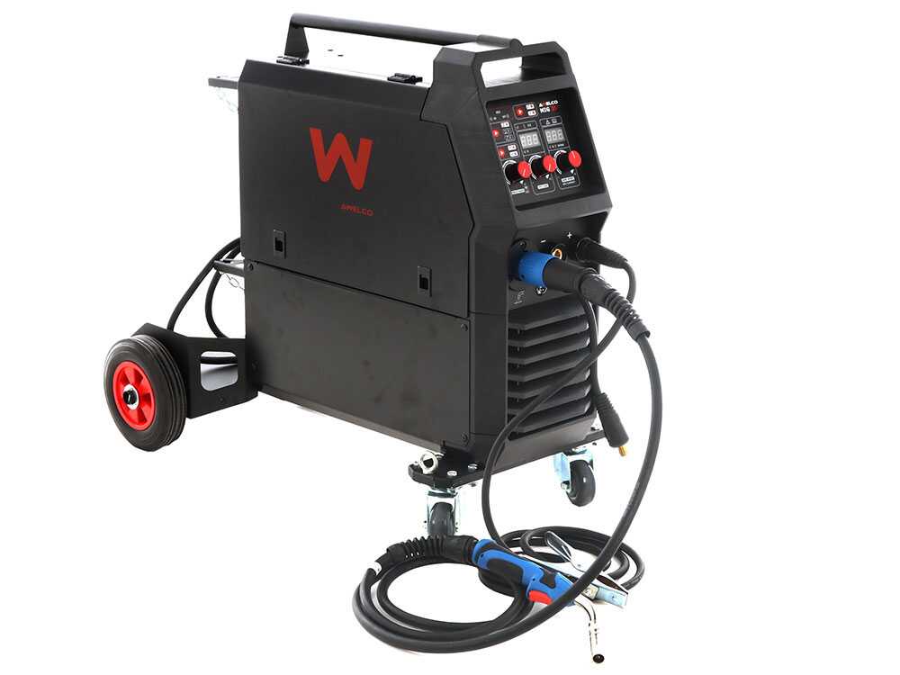 Inverter-Schweißgerät Multiprocessing Awelco MIG 350 - MIG-TIGLIFT-MMA - dreiphasig - GAS/NO GAS – Bild 3