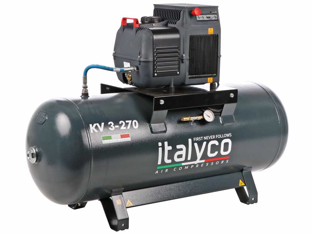 Italyco KV 3/270 - Schraubenkompressor - Druck max 10 bar – Bild 3