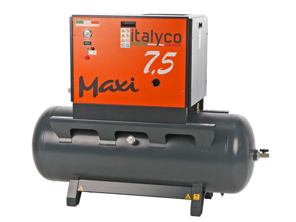 Italyco Maxi 8/270 - Schraubenkompressor - Max. Druck 10 bar – Bild 4