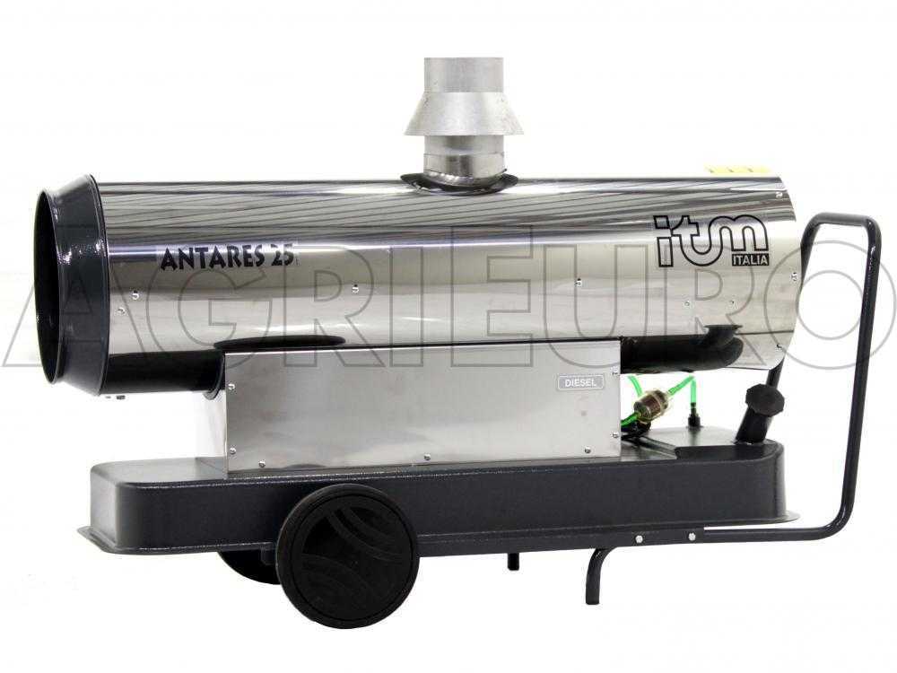 ITM ANTARES 25 INOX - Diesel Heizkanone - indirekte Heizung mit Austauscher – Bild 3