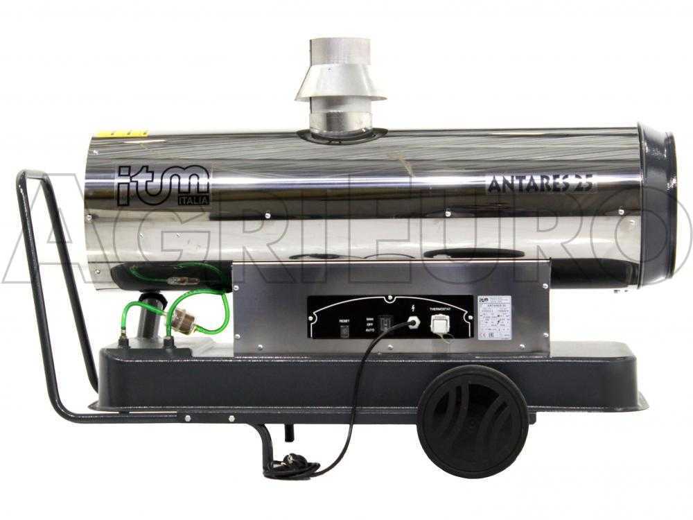ITM ANTARES 25 INOX - Diesel Heizkanone - indirekte Heizung mit Austauscher – Bild 4