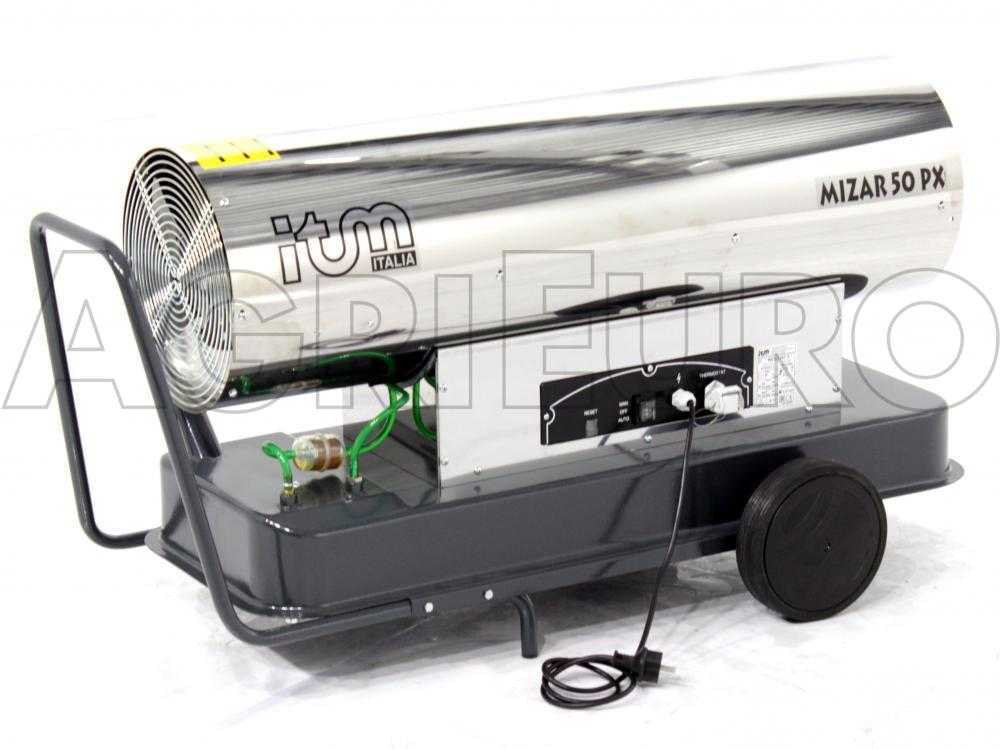 ITM MIZAR 50PX INOX - Diesel Heizgerät - direkte Heizung – Bild 3