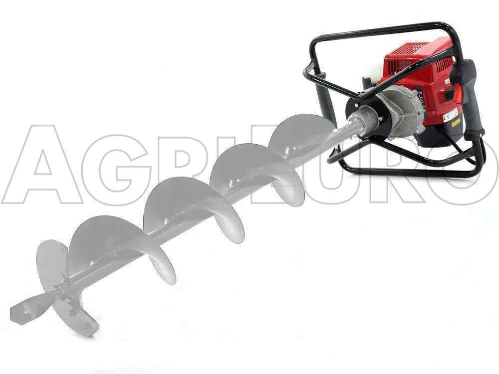 Kawasaki TJ 53 E - Benzin-Erdlochbohrer - BOHRSPITZE NICHT ENTHALTEN – Bild 4