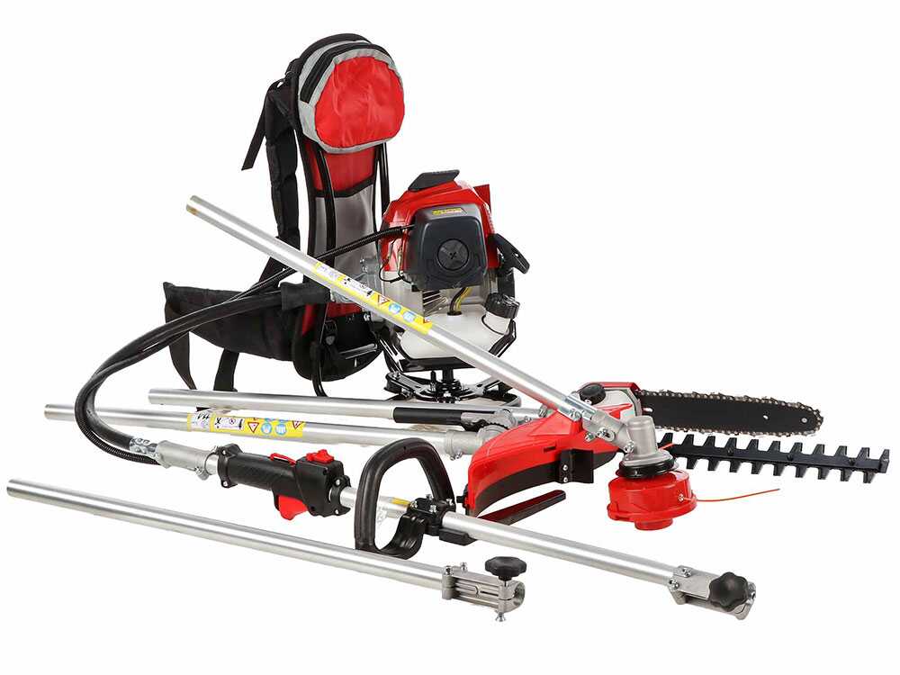 Kawasaki TJ 53EZ C COMBI – Multifunktions-Rucksack-Freischneider mit Verbrennungsmotor – Blue Bird Schaft – Bild 4