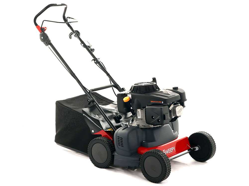 Kehrmaschine Eurosystems SWEEPY mit Loncin 196 OHV Motor - mit Auffangbehälter – Bild 4