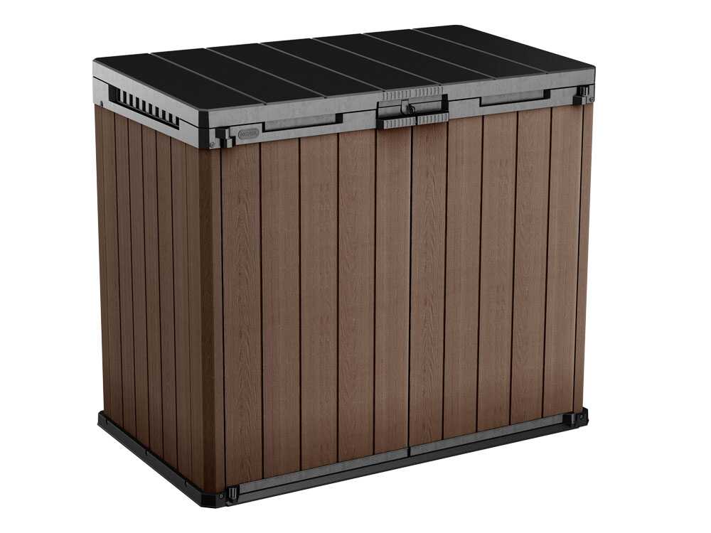 Keter Store it Out Darwin braun - Gartenwerkzeugbox - 140x80x120 cm – Bild 3