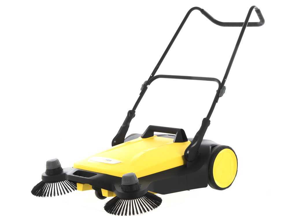 Kärcher S 6 Twin - Handkehrmaschine mit höhenverstellbarer Bügel mit Fangkorb - mit 38 L Kehrgutbehälter – Bild 3