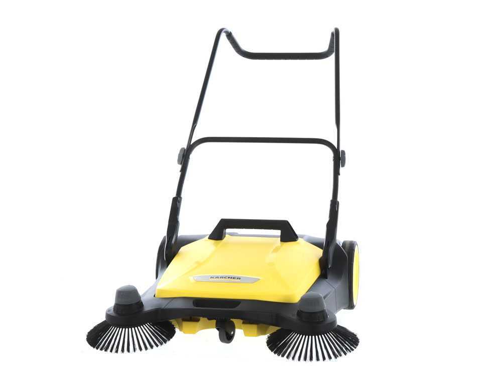 Kärcher S 6 Twin - Handkehrmaschine mit höhenverstellbarer Bügel mit Fangkorb - mit 38 L Kehrgutbehälter – Bild 4