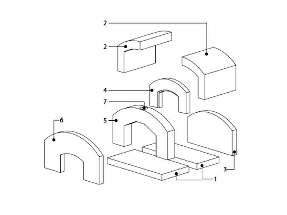 Linea VZ Capri - Einbau-Holzbackofen mit Backfläche 72x70 cm - Backkapazität 3 Pizzas – Bild 4