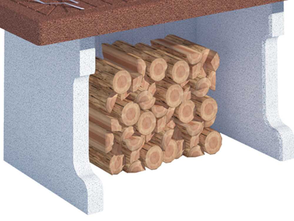 Linea VZ Panarea - Grillkamin für Brennholz/Holzkohle – Bild 4