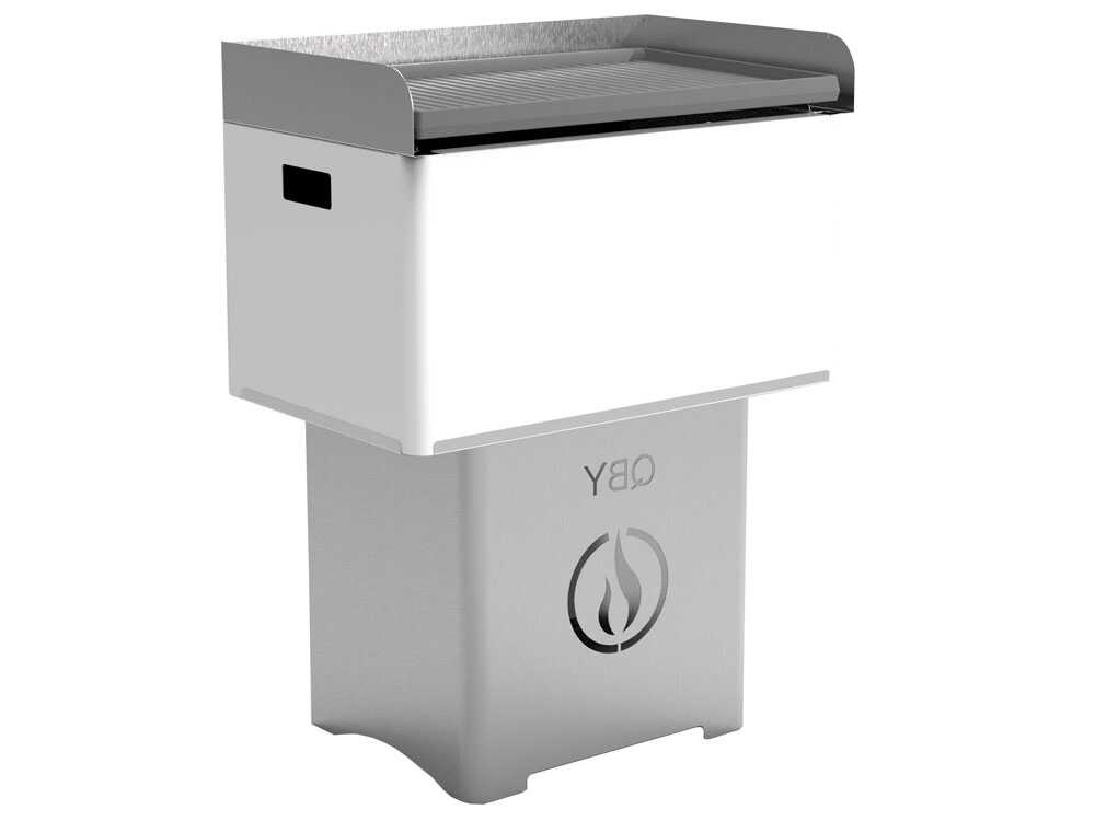 Linea VZ QBY weiß - Tragbarer Pelletgrill mit Pyrolyse-Technologie – Bild 3