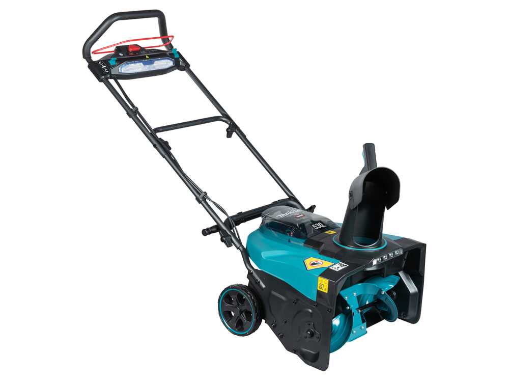 Makita SN001GZ – Akku-Schneefräse - 40V - OHNE AKKU und LADEGERÄT – Bild 3